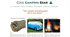 Desktop Screenshot of cool-camping-gear.com